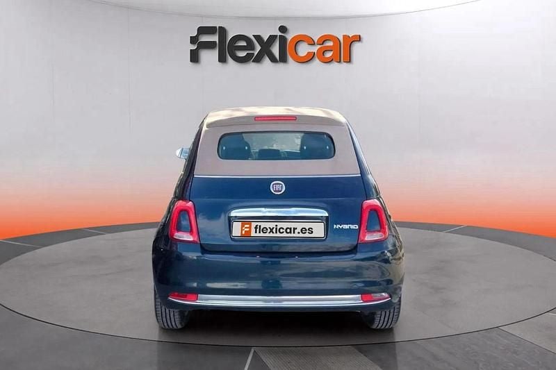 Usado Fiat 500C Dolcevita 71 CV (52 kW) 2022 Azul Descapotable