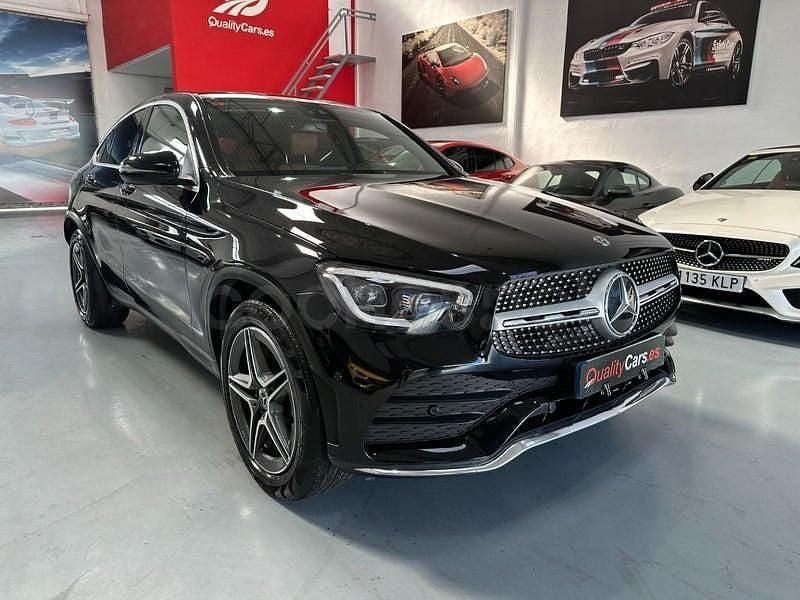 Usado Mercedes GLC220 194 CV (142 kW) 2019 Negro Coupe