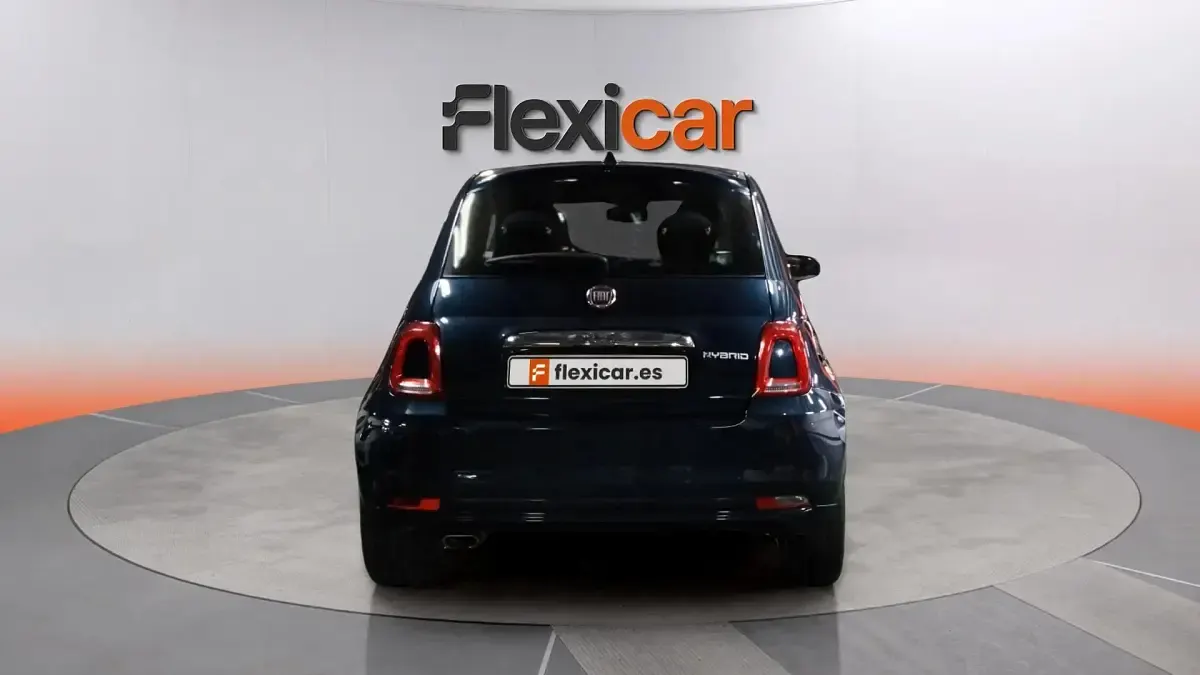 Usado Fiat 500 Lounge 71 CV (52 kW) 2020 Azul Descapotable