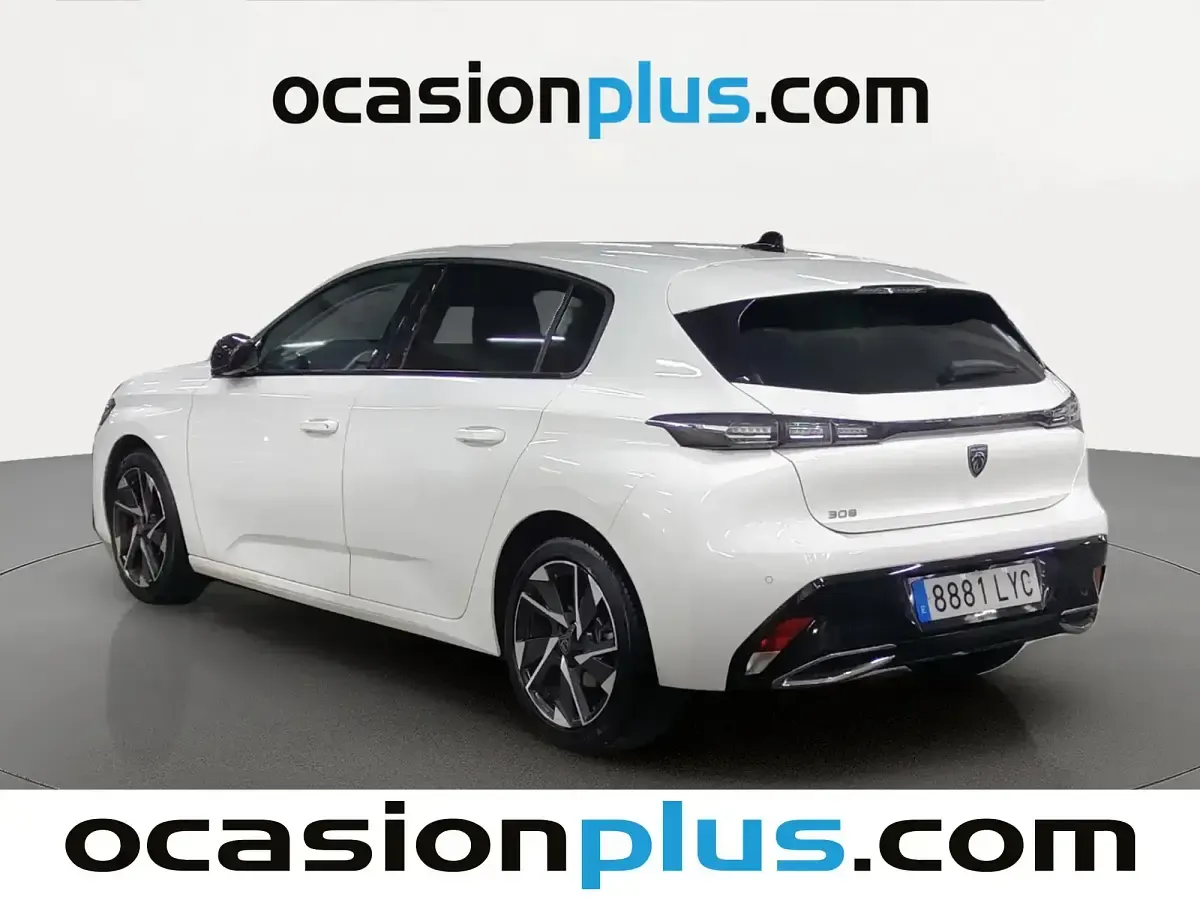 Usado Peugeot 308 Allure 130 CV (95 kW) 2022 Blanco Berlina