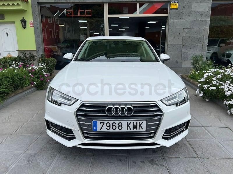 Usado Audi A4 S-Line 150 CV (110 kW) 2018 Blanco Familiar