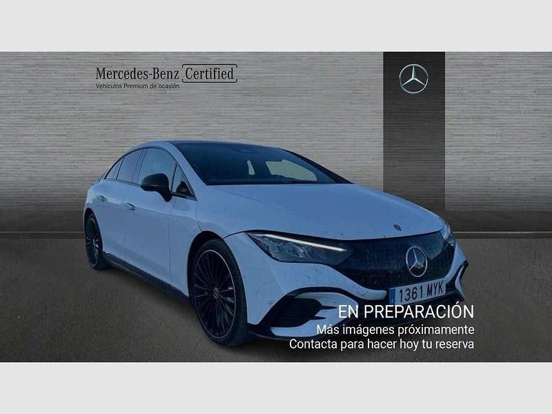 Usado Mercedes EQE350 Edition 214 kW (292 CV) 2025 Blanco Berlina
