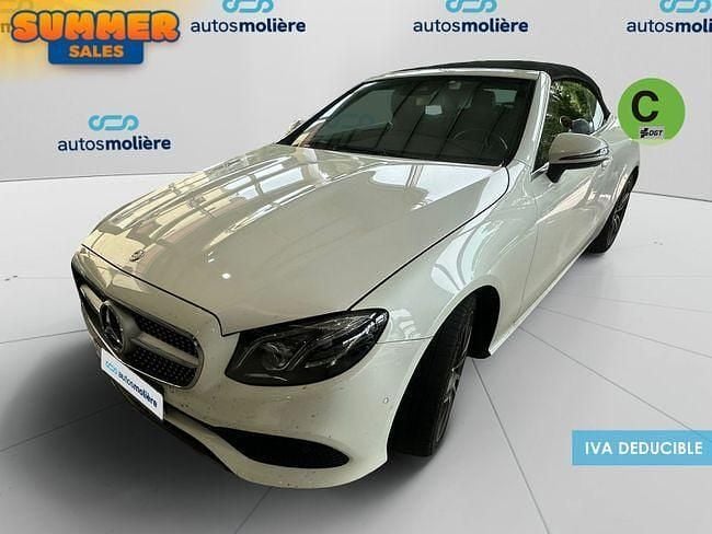 Blanco Usado 2017 Mercedes E220 Descapotable | 29.890 € (Super precio) - Imagen 1/4