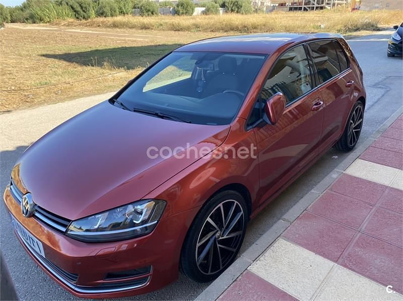 Granate Usado 2013 VW Golf VII Sportline Berlina | 8990 € (Buen precio) - Imagen 1/4