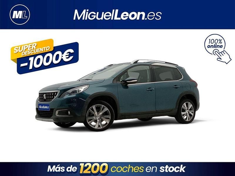 Azul Usado 2019 Peugeot 2008 Allure SUV | 13.485 € (Precio justo) - Imagen 1/3