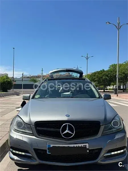 Usado Mercedes C220 170 CV (125 kW) 2014 Beige Familiar