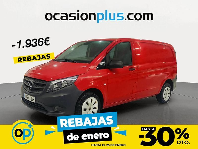 Rojo Usado 2019 Mercedes Vito Van | 21.300 € (Super precio) - Imagen 1/4