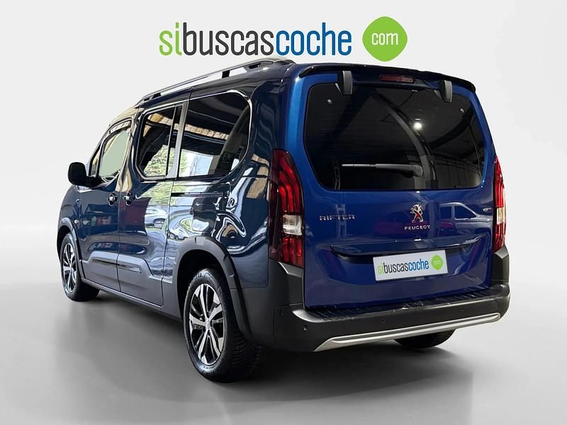 Usado Peugeot Rifter GT-line 130 CV (95 kW) 2021 Azul Monovolumen
