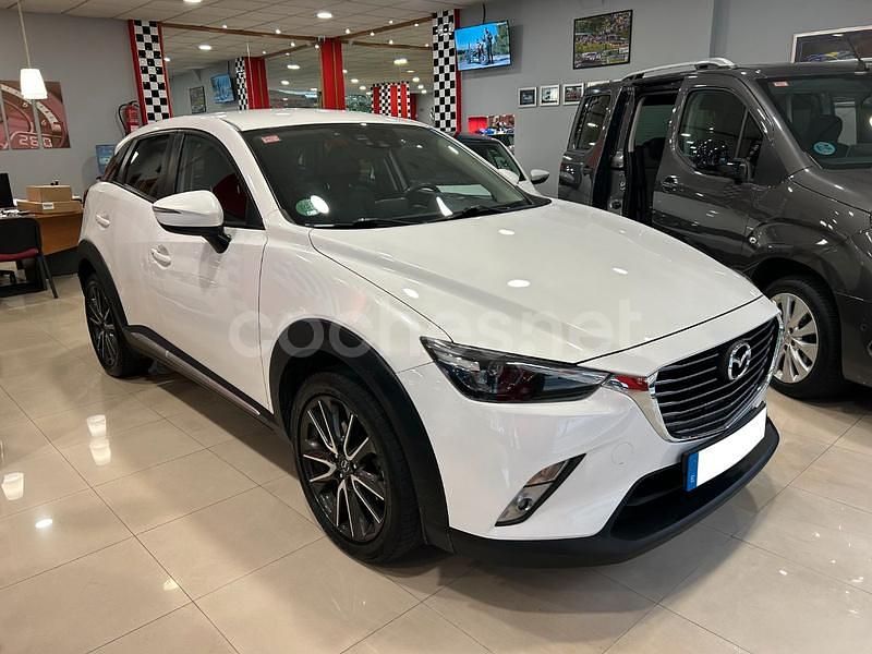 Blanco Usado 2017 Mazda CX-3 Luxury SUV | 15.200 € (Un poco caro) - Imagen 1/4