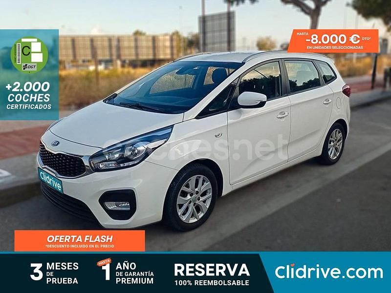 Blanco Usado 2018 Kia Carens Monovolumen | 12.190 € (Buen precio) - Imagen 1/3