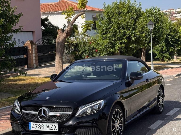 Negro Usado 2016 Mercedes 200 Descapotable | 26.800 € (Buen precio) - Imagen 1/4
