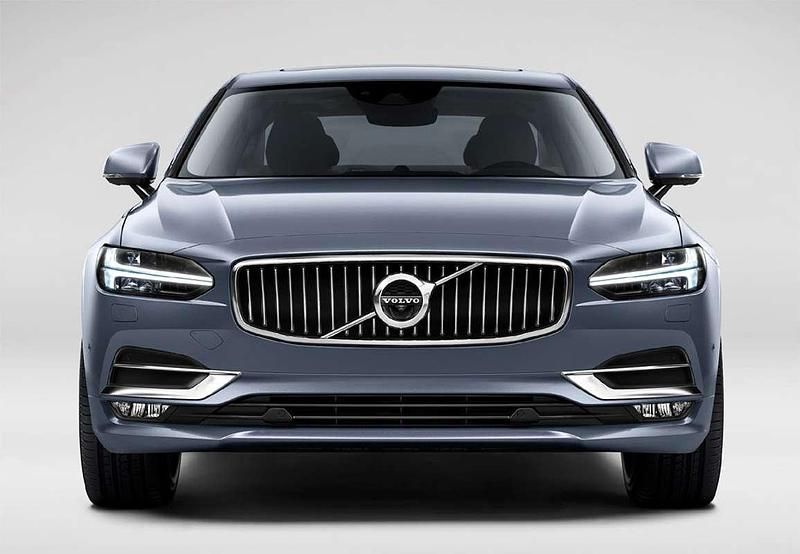 Usado Volvo S90 Inscription 190 CV (139 kW) 2018 Azul Berlina