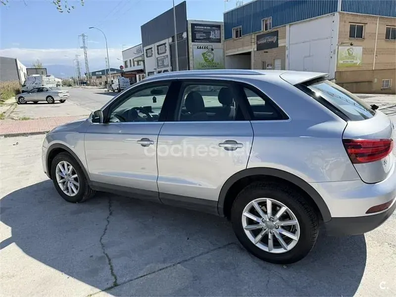 Usado Audi Q3 140 CV (102 kW) 2014 Gris / plata SUV