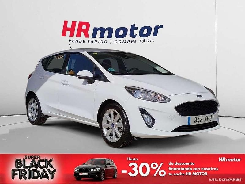 Blanco Usado 2018 Ford Fiesta Trend+ Utilitario | 10.890 € (Un poco caro) - Imagen 1/4