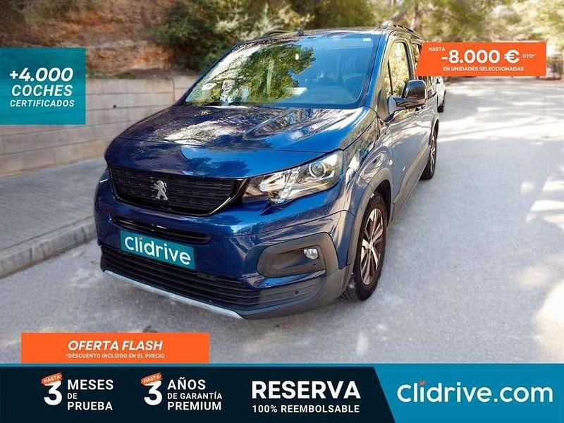 Azul Usado 2019 Peugeot Rifter GT-line Monovolumen | 8990 € (Super precio) - Imagen 1/3