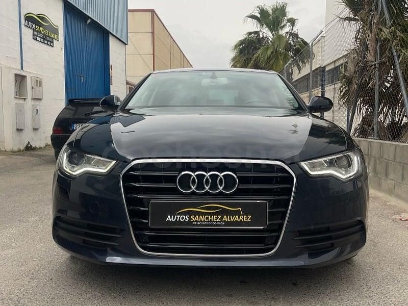 Usado Audi A6 177 CV (130 kW) 2012 Negro Berlina