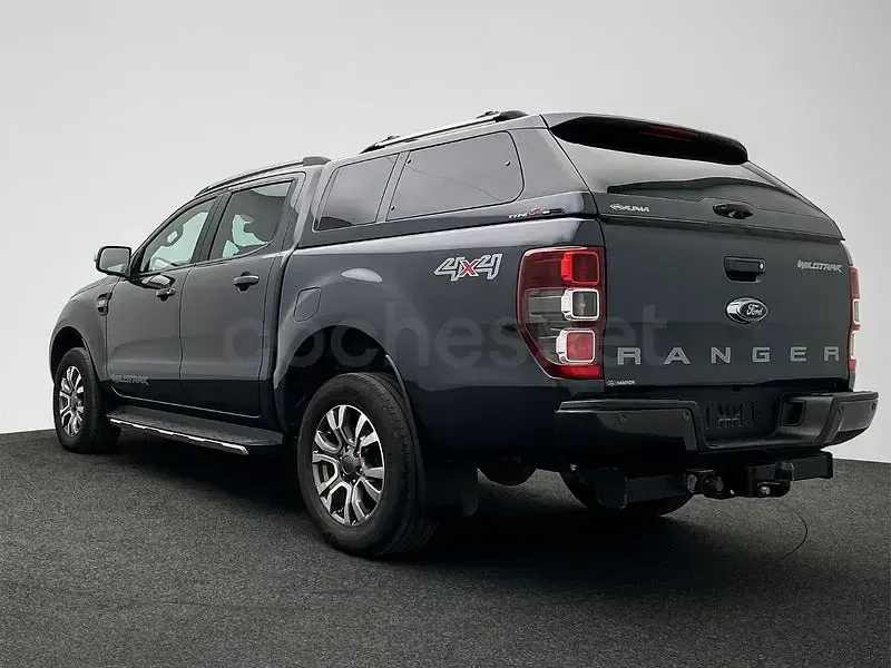 Usado Ford Ranger Wildtrack 200 CV (147 kW) 2018 Negro Pickup/Camioneta