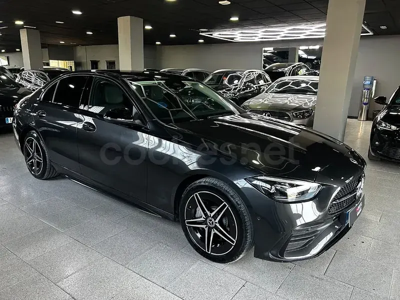 Usado Mercedes C300e 313 CV (230 kW) 2023 Gris / plata Berlina