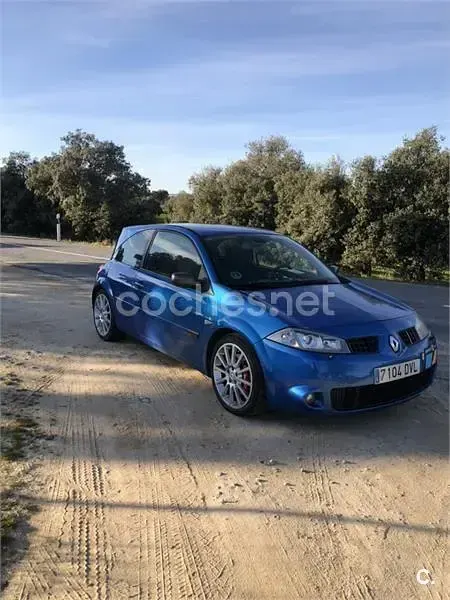 Usado Renault Mégane 225 CV (165 kW) 2006 Azul Berlina