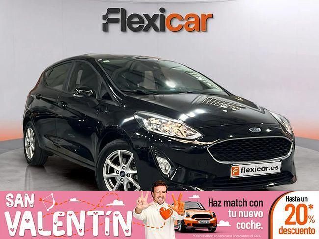 Usado Ford Fiesta Trend+ 100 CV (73 kW) 2018 Negro Berlina