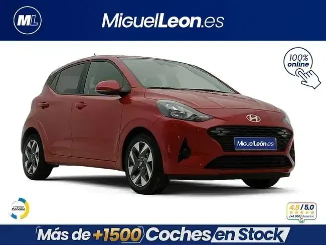 Usado Hyundai i10 63 CV (46 kW) 2025 Rojo Utilitario