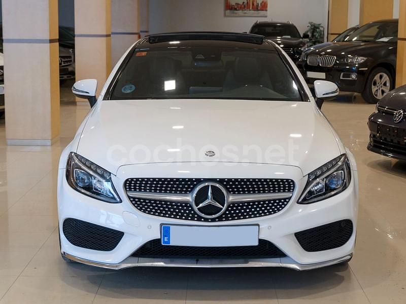 Usado Mercedes C220 170 CV (125 kW) 2017 Blanco Coupe