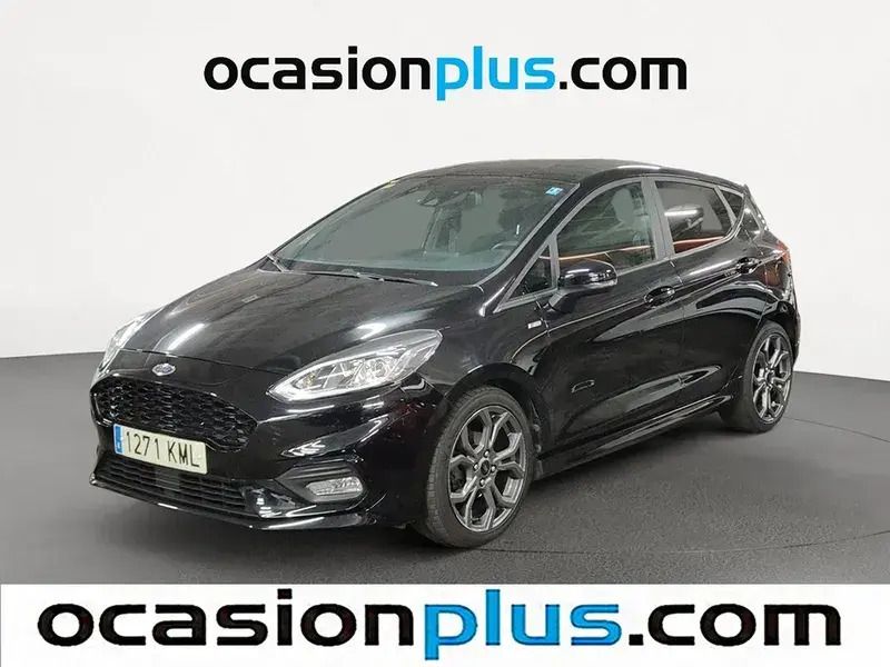 Negro Usado 2018 Ford Fiesta ST-Line Utilitario | 12.727 € (Un poco caro) - Imagen 1/4