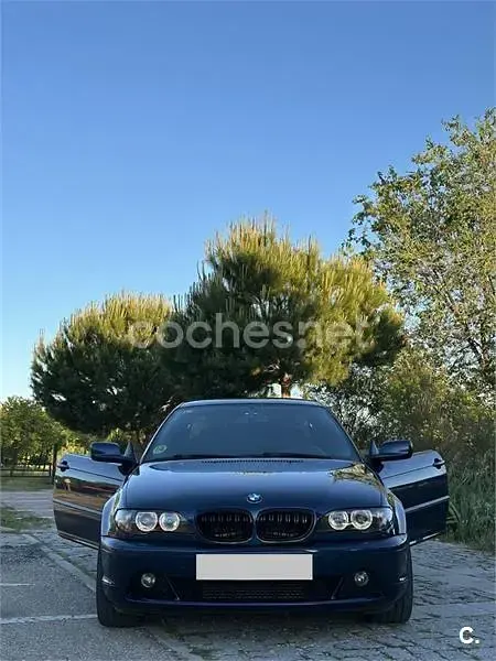Usado BMW 320 150 CV (110 kW) 2006 Azul Coupe