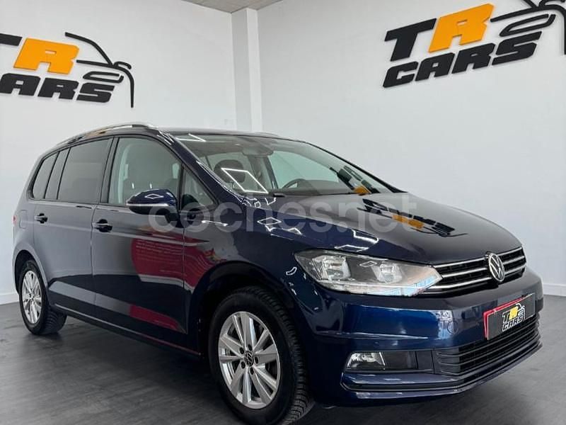 Azul Usado 2021 VW Touran Advance Monovolumen | 18.490 € (Super precio) - Imagen 1/4