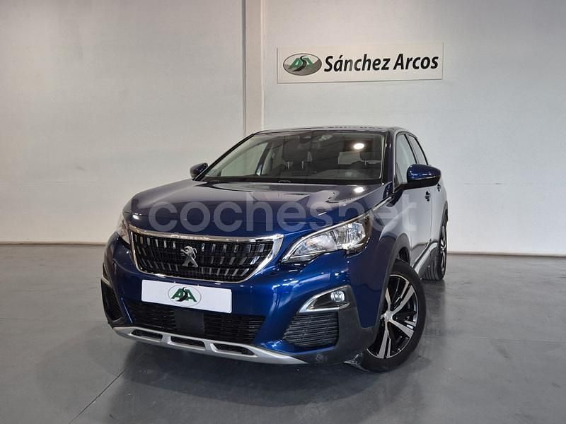 Usado Peugeot 3008 Allure 130 CV (95 kW) 2018 Azul SUV