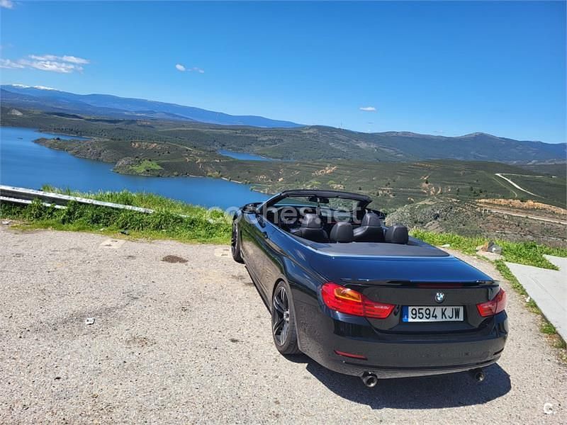 Usado BMW 420 Sport Line 184 CV (135 kW) 2014 Negro Descapotable