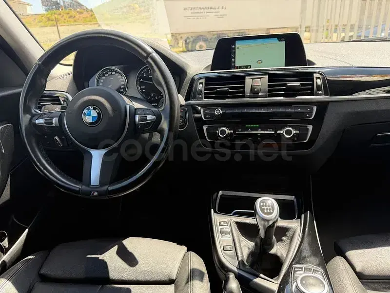 Usado BMW 116 Sport Line 109 CV (80 kW) 2019 Negro Utilitario