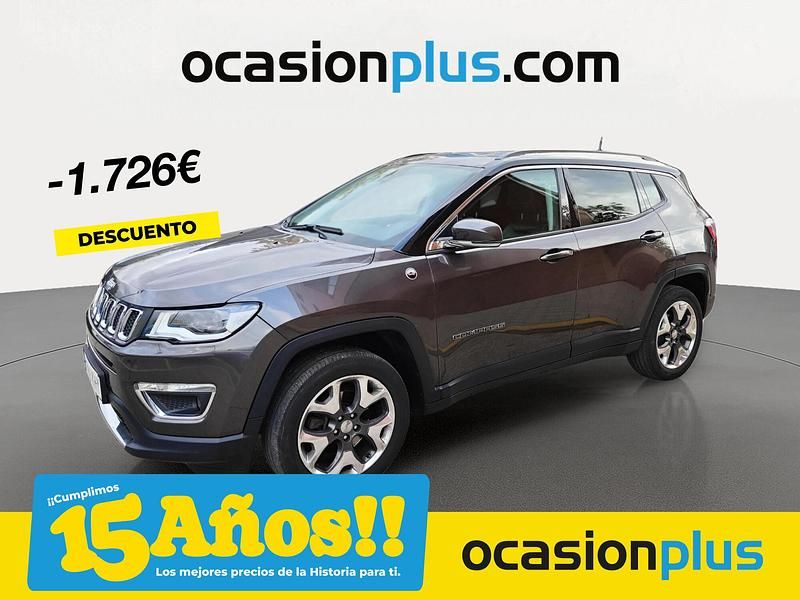 Gris Usado 2018 Jeep Compass Limited SUV | 18.990 € (Un poco caro) - Imagen 1/4