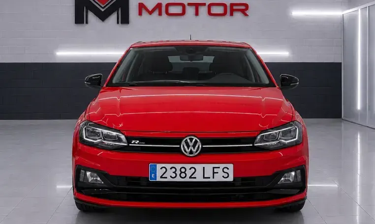 Usado VW Polo Beats 116 CV (85 kW) 2022 Rojo Utilitario