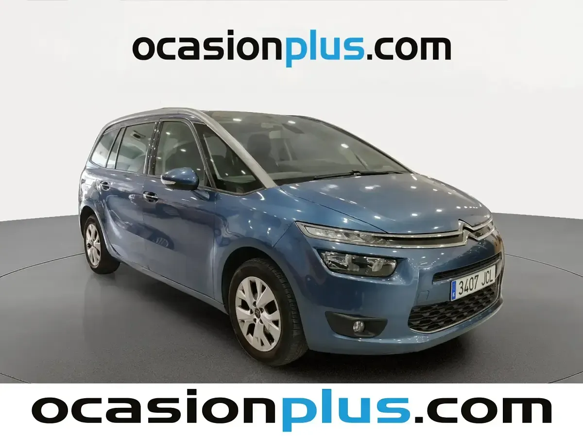 Usado Citroën C4 Intensive 115 CV (84 kW) 2015 Azul Monovolumen