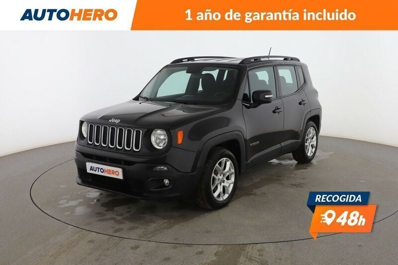 Negro Usado 2015 Jeep Renegade Longitude SUV | 11.899 € (Precio justo) - Imagen 1/3