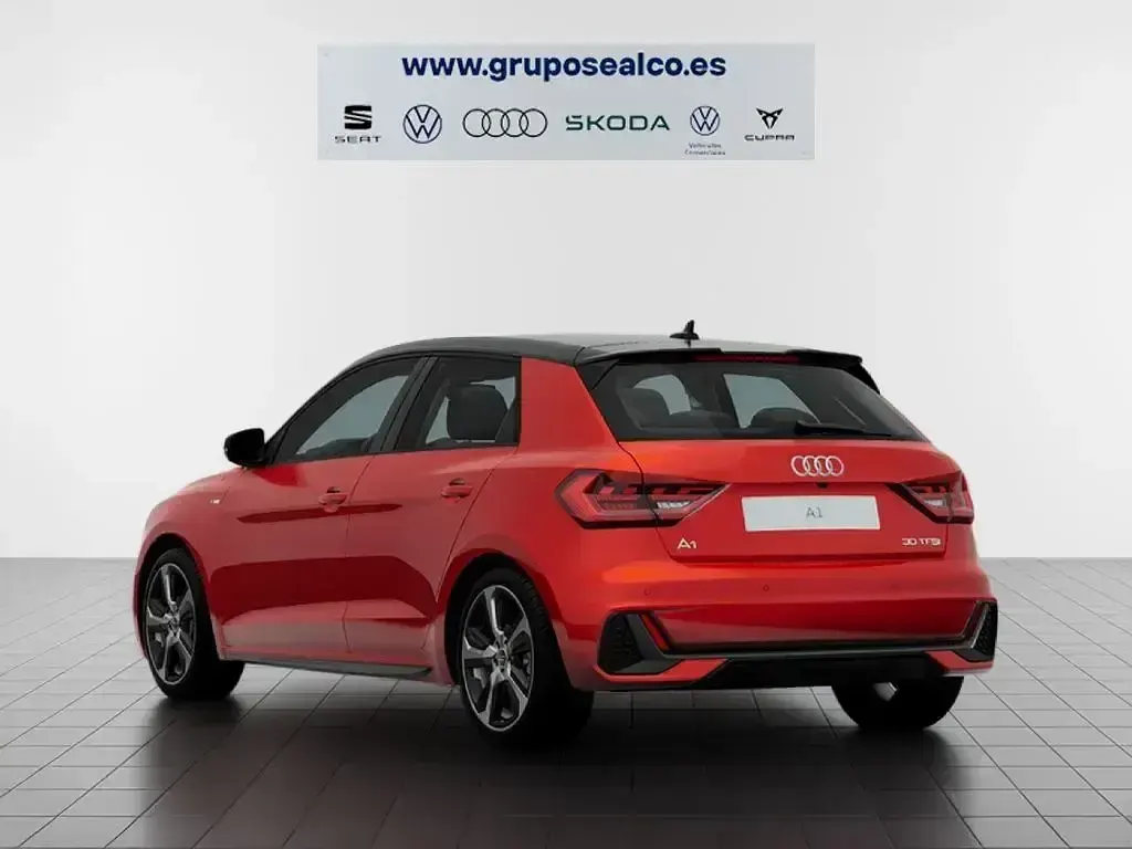 Ny Audi A1 Sportback 116 HK (85 kW) 2026 Röd Halvkombi