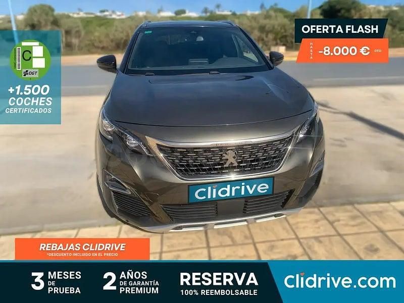Usado Peugeot 3008 GT-line 130 CV (95 kW) 2019 Gris / plata SUV