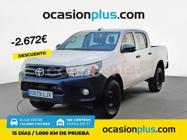 Blanco Usado 2020 Toyota HiLux Recogida | 29.400 € (Precio justo) - Imagen 1/4