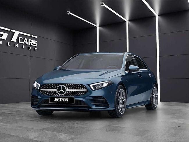 Usado Mercedes A250 AMG 218 CV (160 kW) 2022 Azul Berlina
