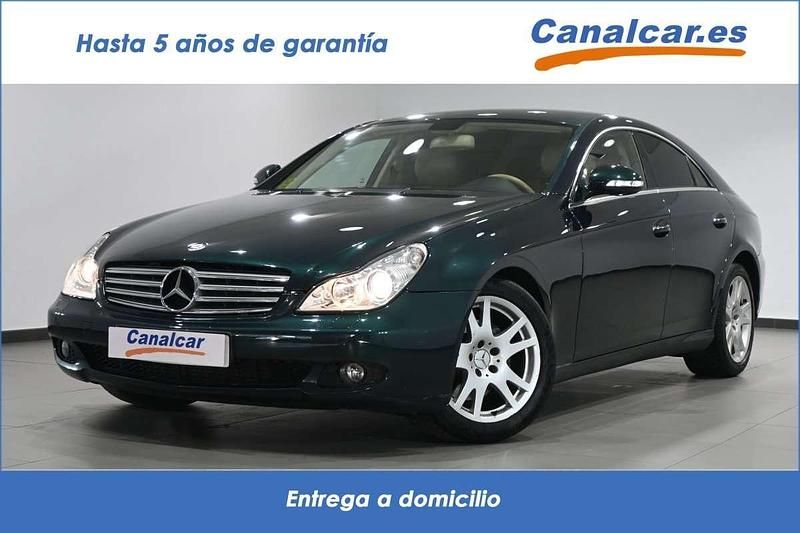 Verde Usado 2005 Mercedes CLS320 Coupe | 9651 € (Buen precio) - Imagen 1/4