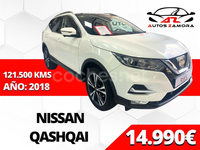 Blanco Usado 2018 Nissan Qashqai Acenta SUV | 14.990 € (Precio justo) - Imagen 1/4