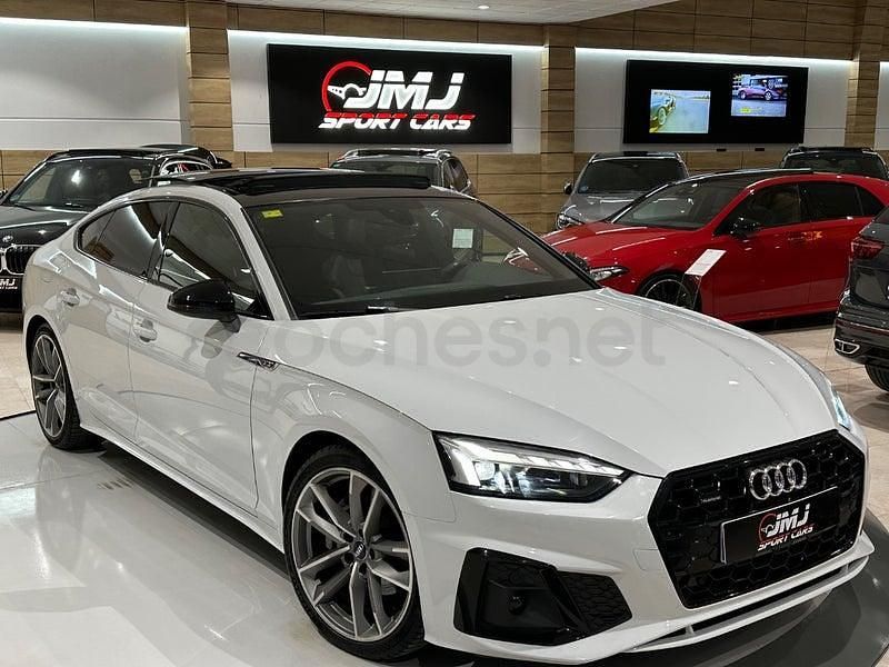 Usado Audi A5 Sportback S-Line 190 CV (139 kW) 2020 Blanco Utilitario