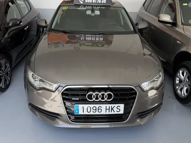 Usado Audi A6 204 CV (150 kW) 2013 Marrón Berlina