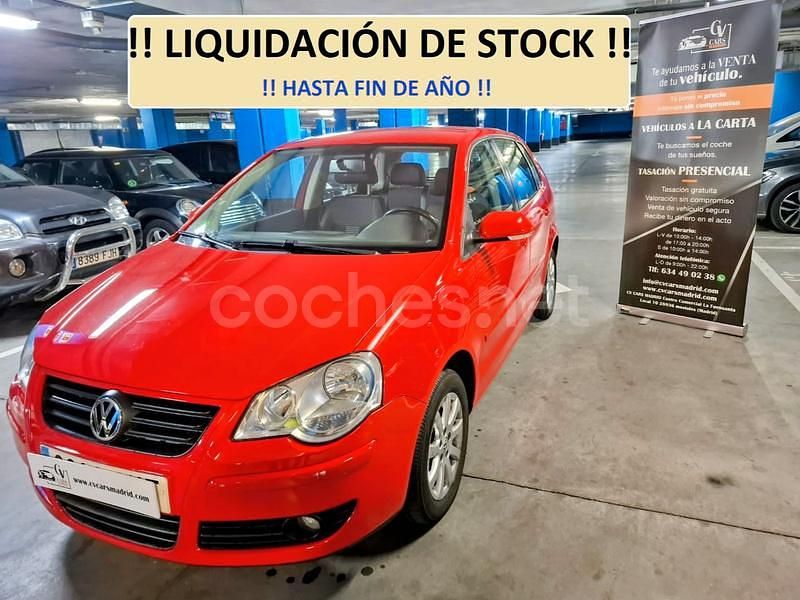Rojo Usado 2009 VW Polo United Berlina | 7490 € (Precio justo) - Imagen 1/4