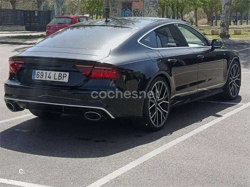 Usado Audi A7 Sportback 218 CV (160 kW) 2015 Negro Utilitario