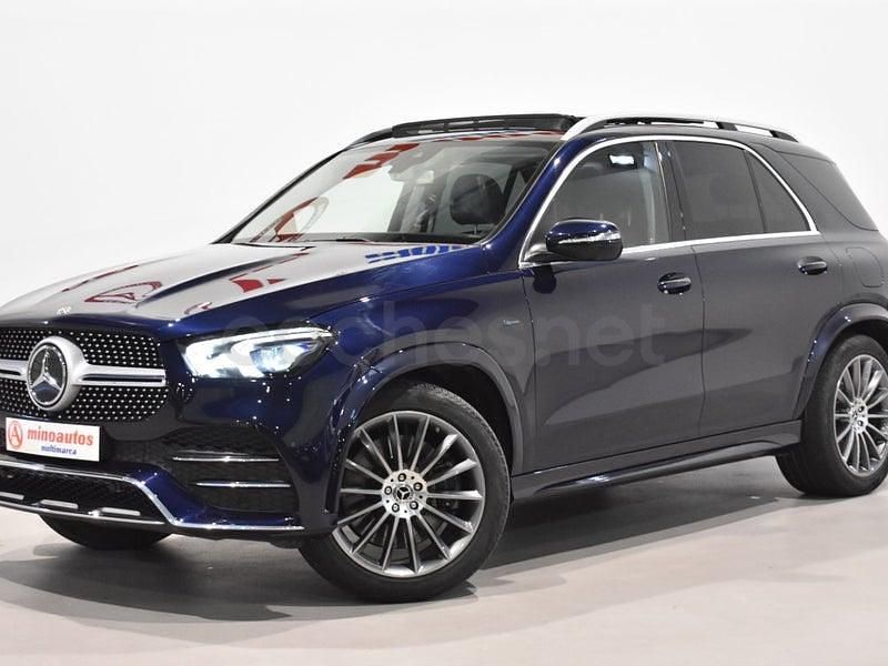 Usado Mercedes GLE300 245 CV (180 kW) 2020 Azul SUV