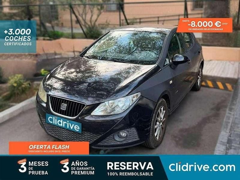 Usado Seat Ibiza Reference 90 CV (66 kW) 2011 Negro Utilitario