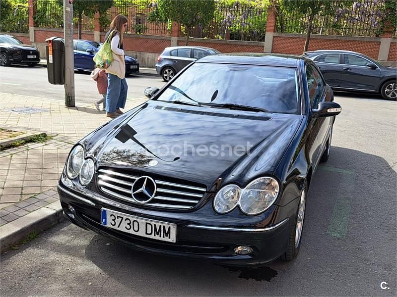 Usado Mercedes CLK200 Avantgarde 163 CV (119 kW) 2005 Negro Coupe