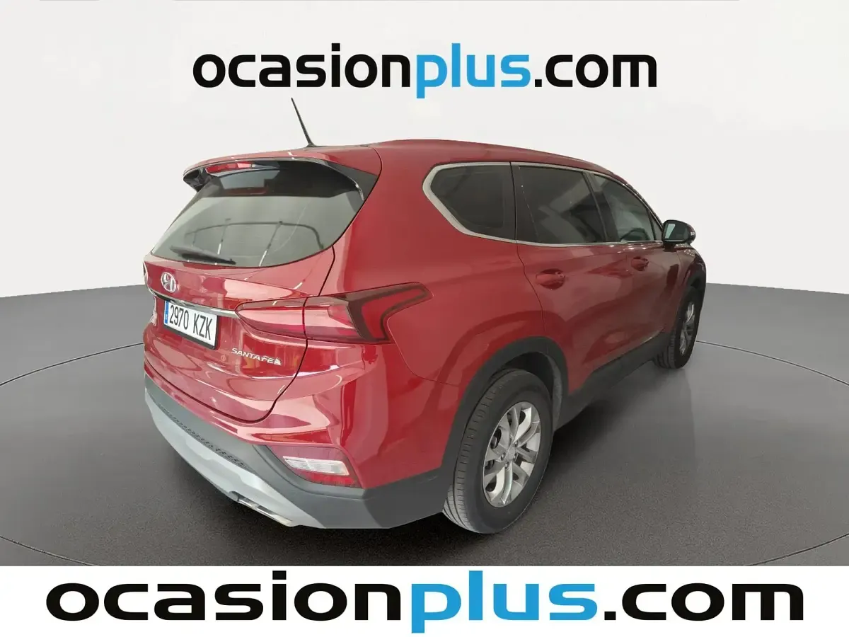 Usado Hyundai Santa Fe 150 CV (110 kW) 2019 Rojo SUV